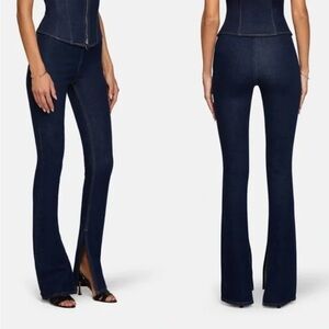 EB Denim Dark Blue Flare Jeans